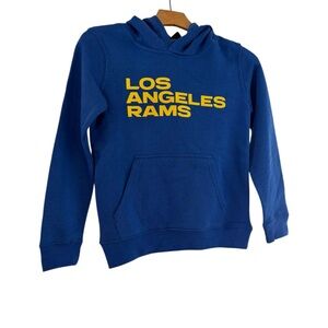 LA Rams Hoodie NFL Team Apparel Youth Size S-8 Blue